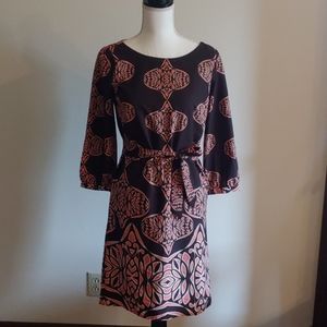 Ann Taylor 3/4 length sleeve dress
